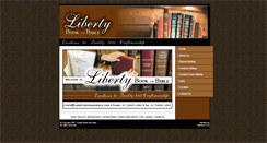 Desktop Screenshot of libertybookandbible.com